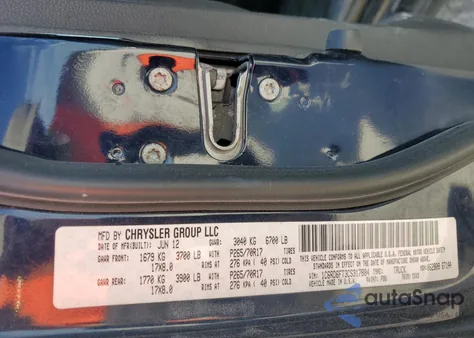 2012 Dodge Ram 1500 St from USA, damaged, VIN 1C6RD6FT3CS317884